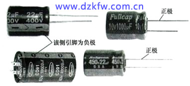 常見的電解電容器
