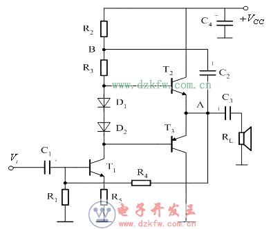 OTL功率放大器電路圖大全(六款OTL功率放大器電路設計原理圖詳解)